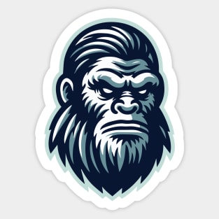 Exclusive Bigfoot Cryptid Tee: Legendary Sasquatch Sightings Inspired Design for Mystery & Wilderness Enthusiasts Sticker